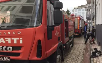 Ordu'da çıkan yangında ev kullanılamaz hale geldi