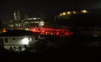 Ordu'da MDF fabrikasında çıkan yangın hasara neden oldu