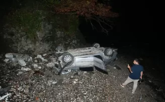 Ordu’da otomobilin uçurumdan düşmesi sonucu 4 kişi yaralandı