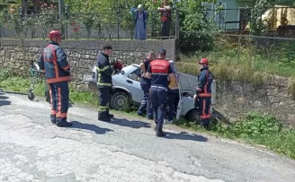 Ordu’da trafik kazasında sürücü öldü, eşi ağır yaralandı