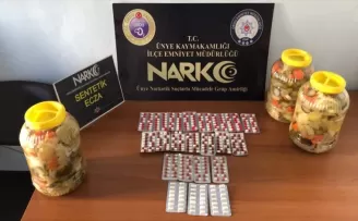Ordu'da turşu bidonlarında uyuşturucu saklayan şüpheli yakalandı