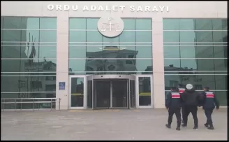 Ordu'da yol şantiyesinden hırsızlık yaptığı belirlenen kişi yakalandı
