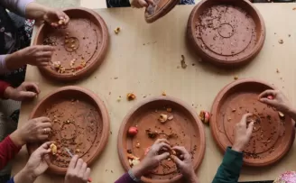 Orman meyvelerinin çekirdekleri yaban hayatı için fidana dönüşüyor