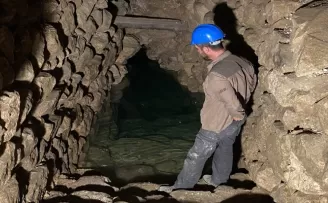 Oymaağaç Höyüğü’ndeki kazılarda suyun içinde 3 bin yıllık ahşaplar bulundu
