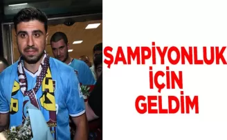 Ozan Tufan Trabzonspor’daki hedefini açıkladı