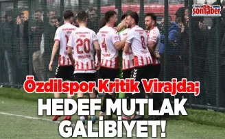 Özdilspor Kritik Virajda: Hedef Mutlak Galibiyet!