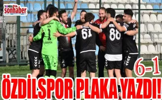 ÖZDİLSPOR PLAKA YAZDI!
