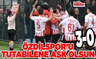 Özdilspor’u Tutabilene Aşk Olsun!: 3-0