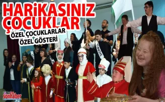 ÖZEL ÇOCUKLARDAN ÇOK ÖZEL GÖSTERİ
