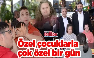 Özel çocuklarla çok özel bir gün