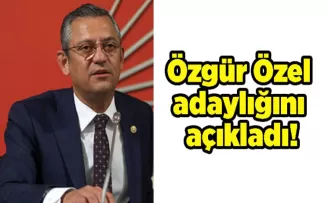 Özgür Özel adaylığını açıkladı!