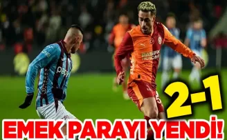Papara Park Yıkıldı! Trabzonspor Derbide Galatasaray’ı Devirdi