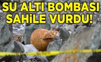 Patlamamış ’Su Altı Bombası’ Bulundu!