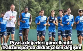 Piyasa değerleri güncellendi! Trabzonspor’da dikkat çeken değişim