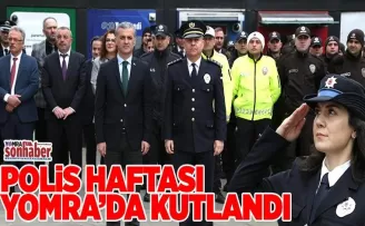 POLİS HAFTASI YOMRA’DA KUTLANDI