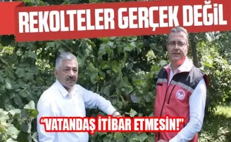 Rekoltelere vatandaş itibar etmesin!