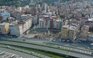 Rize'de kentsel dönüşüm çalışmaları devam ediyor