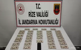 Rize'de sahte para operasyonunda 1 şüpheli yakalandı