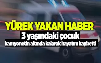 Rize’den acı haber! 3 yaşındaki çocuk trafik kazasında hayatını kaybetti