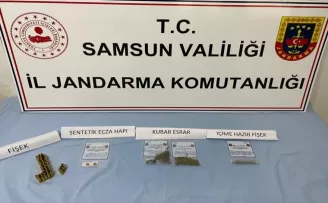 Salıpazarı ilçesinde uyuşturucu operasyonunda bir zanlı yakalandı