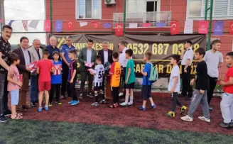 Salıpazarı yaz spor okulları düzenlenen törenle açıldı