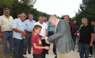 Samsun Büyükşehir Belediye Başkanı Demir Havza’da incelemelerde bulundu