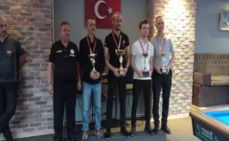 Samsun’da 3 Bant Bilardo İl Seçmeleri sona erdi