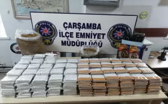 Samsun'da 9 bin 920 makaron ele geçirildi