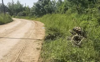 Samsun’da devrilen traktörün sürücüsü ağır yaralandı