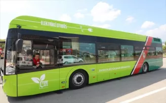 Samsun'da elektrikli otobüsler şehir içi yolcu taşımaya başladı