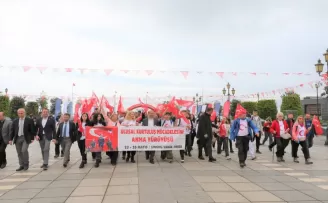 Samsun’da gençler Türk bayrağı ile Ata Yolu’nu takip edecek