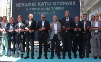 Samsun’da Havza Mekanik Katlı Otopark’ın açılışı yapıldı