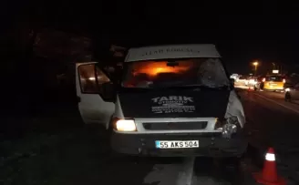 Samsun’da minibüsün çarptığı kişi öldü