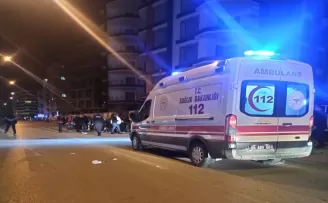 Samsun’da motosikletin çarptığı kadın ağır yaralandı