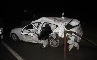 Samsun’da otomobil ile hafif ticari aracın çarpıştığı kazada 8 kişi yaralandı