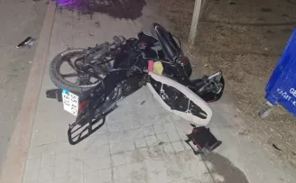 Samsun’da otomobille motosiklet çarpıştı, 2 kişi yaralandı
