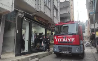 Samsun'da soba borusu tıkanınca evdeki bebek dumandan etkilendi