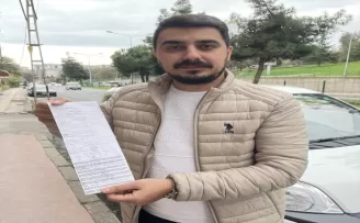 Samsun'da start-stop özellikli aracın sürücüsüne trafik cezası