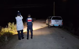 Samsun’da su kanalına devrilen otomobilin sürücüsü öldü