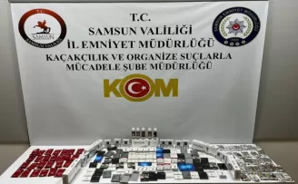 Samsun’da tütün ve sigara kaçakçılığı operasyonunda bir zanlı yakalandı