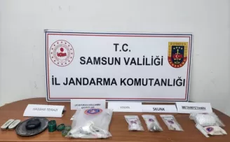 Samsun’da uyuşturucu operasyonunda 2 zanlı yakalandı