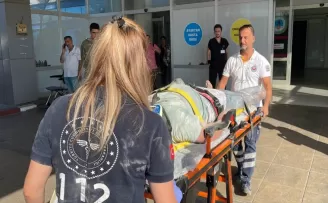 Samsun’da üzerlerine un çuvalları düşen 3 işçi yaralandı