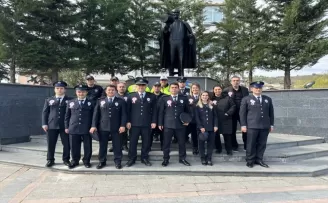 Samsun’un ilçelerinde Türk Polis Teşkilatının 178. kuruluş yıl dönümü kutlandı