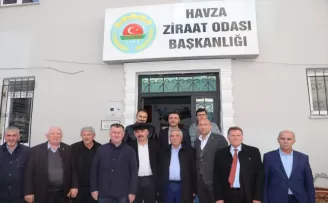Samsun Ziraat Odaları Koordinasyon Kurulu Havza’da toplandı