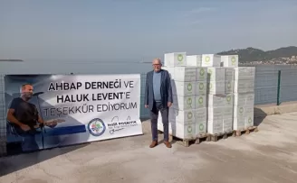 Sanatçı Haluk Levent'ten Ereğli'ye 2 bin yardım kolisi