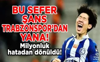 Şans Trabzonspor’dan Yana