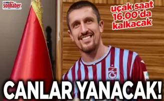 Savic Trabzon’a geliyor! Uçuş saatleri belli oldu