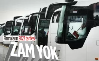 Şehirlerarası otobüslerde bilet fiyatlarına zam yapılmayacak