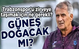 Şenol Güneş’ten Şampiyonluk Vizyonu: “Trabzonspor Zirveye Dönecek”