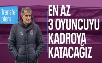 Şenol Güneş’ten transfer açıklaması